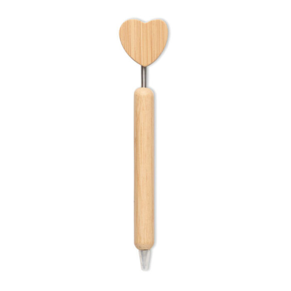 CORAPEN Bamboo pen with heart