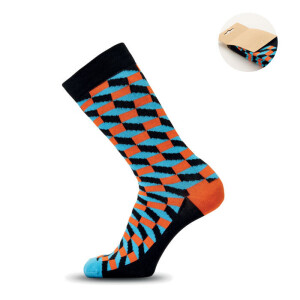 FUNNY M Socks with funny pattern, M - Reklamnepredmety