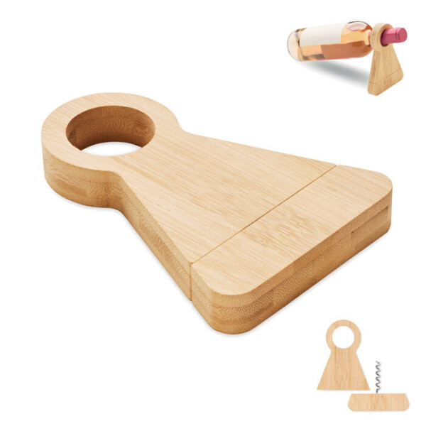 STANDTURN Bamboo stand and opener