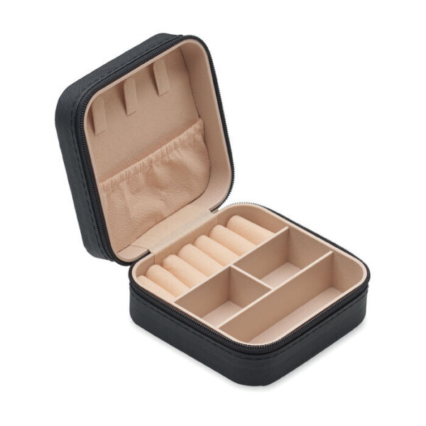 JULBOX PU Travel Jewelry Box