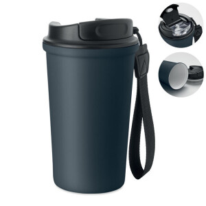 NAKANO Recycled thermos mug, 400 ml - Reklamnepredmety