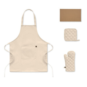 GALA SET Kitchen set, recycled cotton - Reklamnepredmety
