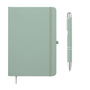 ARCOPEN A5 PU notebook and pen - Reklamnepredmety