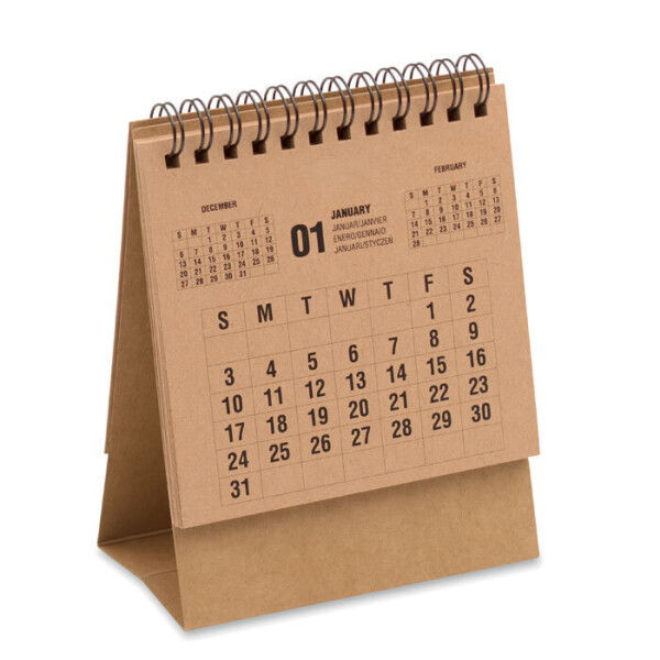 YEARS Desk calendar for 4 years