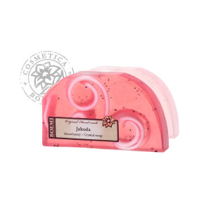Crystal peeling soap 100 g – strawberry - Reklamnepredmety