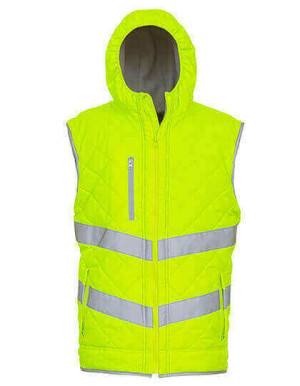 YK007 Hi Vis Kensington Hooded Gilet - Reklamnepredmety