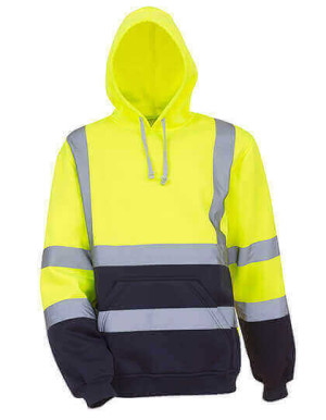 YK05 Hi Vis Pull-Over Hoodie - Reklamnepredmety