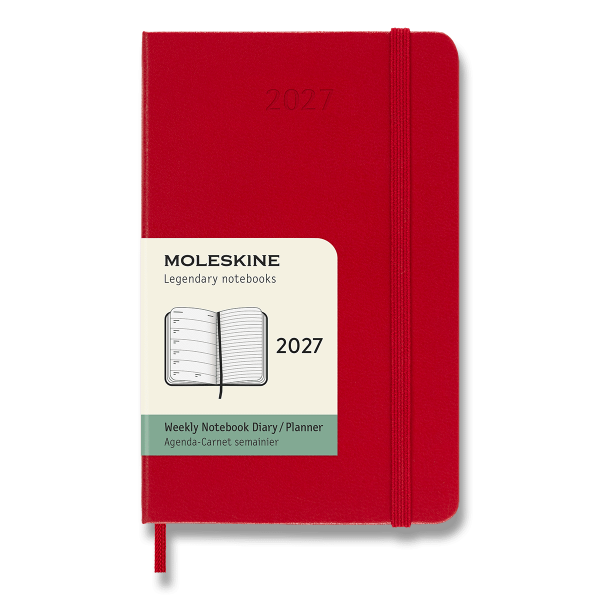 Moleskine 2027 diary - hardcover, S, weekly