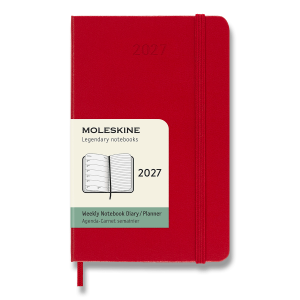 Moleskine 2027 diary - hardcover, S, weekly - Reklamnepredmety