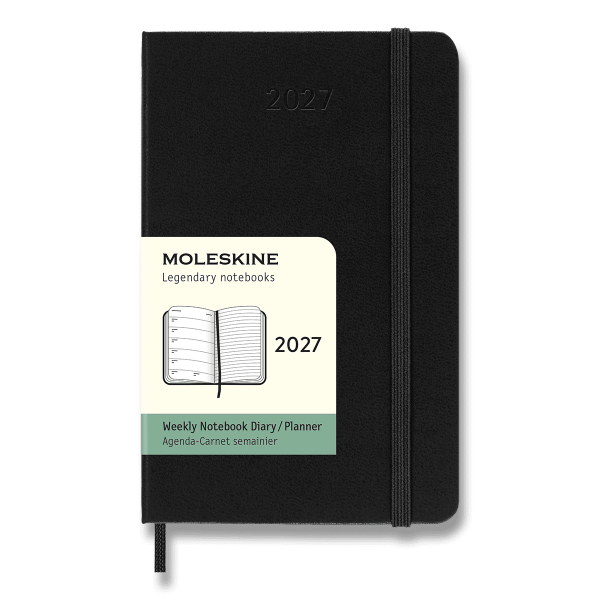 Moleskine 2027 diary - hardcover, S, weekly