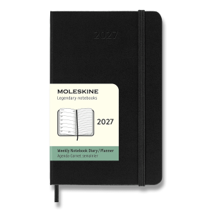 Moleskine 2027 diary - hardcover, S, weekly - Reklamnepredmety