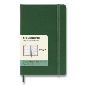 Moleskine 2027 diary - hardcover, S, weekly - Reklamnepredmety