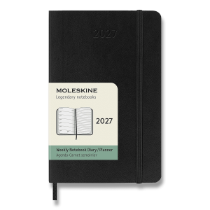 Moleskine 2027 diary - soft cover, S, weekly - Reklamnepredmety