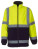 YK08 His-Vis Fleece Jacket - YK08_Hi-Vis-Yellow_Navy - variant Ls 1000193126