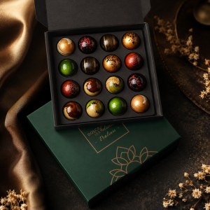 DOLCE FELICITA Pralines 4×4 - Reklamnepredmety