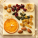 White chocolate decorated with dried fruits and nuts - s070006-2 - variant 