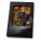 Dark chocolate decorated with dried fruits and nuts