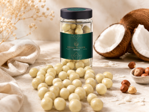 Snowballs – Hazelnuts in white chocolate with coconut - Reklamnepredmety