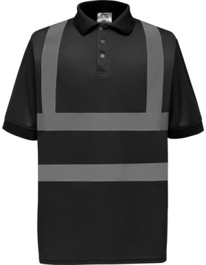 YK210 Two Band & Brace Hi Vis Polo Shirt - Reklamnepredmety