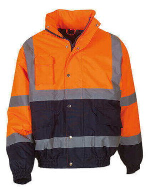 YK218 High Visibility Two-Tone Bomber Jacket - Reklamnepredmety