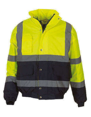 YK218 High Visibility Two-Tone Bomber Jacket - Reklamnepredmety