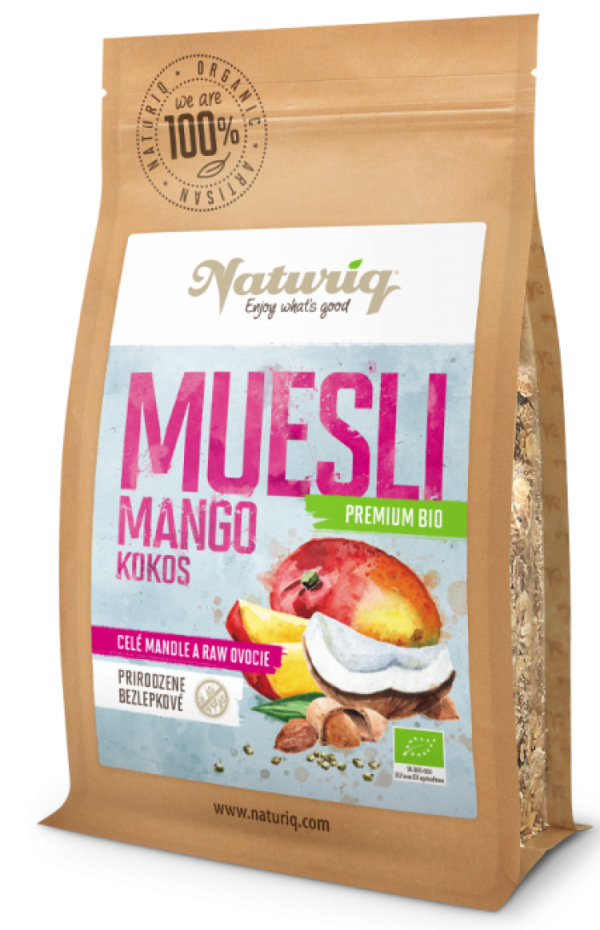 Organic Muesli MANGO and COCONUT 400 g