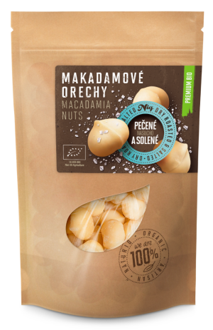 Organic Macadamia nuts roasted and salted - Reklamnepredmety
