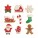 Christmas cookie cutters, 9 pcs.