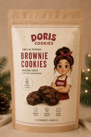 Mix for preparing Christmas cookies – doypack - Reklamnepredmety