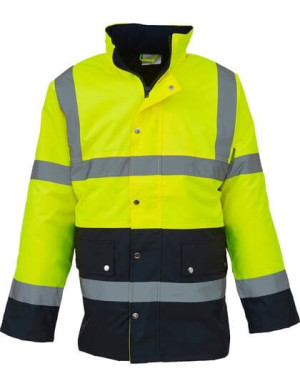 YK302 High Visibility Two-Tone Motorway Jacket - Reklamnepredmety