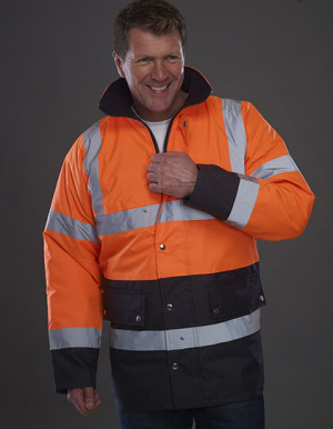 YK302 High Visibility Two-Tone Motorway Jacket - Reklamnepredmety