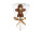 Gingerbread chocolate lollipop - 3524 - variant 