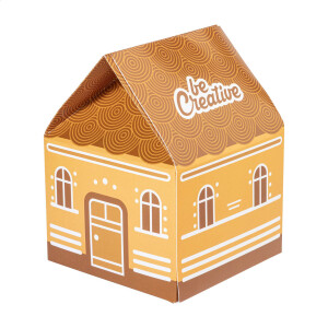 CreaBox Hut house-shaped gift box - Reklamnepredmety