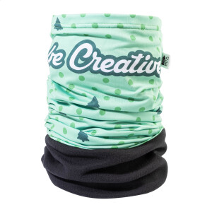 CreaScarf Winter RPET multipurpose scarf made to order - Reklamnepredmety