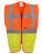 YK801 Multi-Functional Executive Waistcoat - YK801_Hi-Vis-Orange_Hi-Vis-Yellow - variant Ls 1000193485