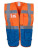YK801 Multi-Functional Executive Waistcoat - YK801_Hi-Vis-Orange_Royal-Blue - variant Ls 1000235605