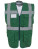 YK801 Multi-Functional Executive Waistcoat - YK801_Paramedic-Green - variant Ls 1000235574