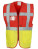 YK801 Multi-Functional Executive Waistcoat - YK801_Red_Hi-Vis-Yellow - variant Ls 1000193558