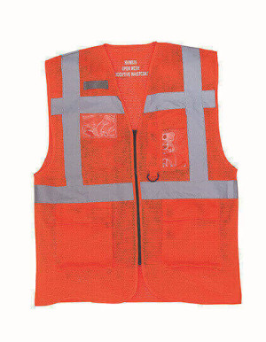 YK820 Hi Vis Top Cool Open Mesh Executive Waistcoat - Reklamnepredmety