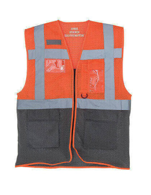 YK820 Hi Vis Top Cool Open Mesh Executive Waistcoat - Reklamnepredmety