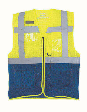 YK820 Hi Vis Top Cool Open Mesh Executive Waistcoat - Reklamnepredmety