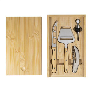 QuesoVino cheese and wine set - Reklamnepredmety
