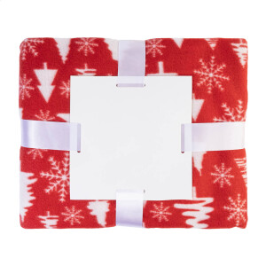 Kokkola RPET Christmas blanket - Reklamnepredmety