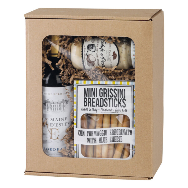 TRUFA. Gift set with French wine