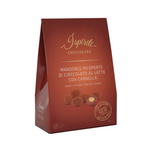 ISPI. Almonds in milk chocolate with cinnamon - Reklamnepredmety