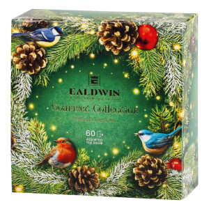 EALDWIN XMAS. Collection of 60 teas – flavored green teas - Reklamnepredmety