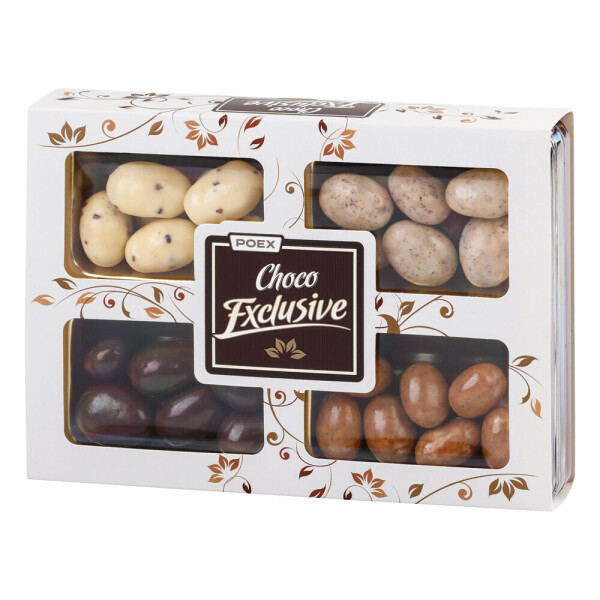 CHOCO MIX BLANC. Christmas gift pack of nuts