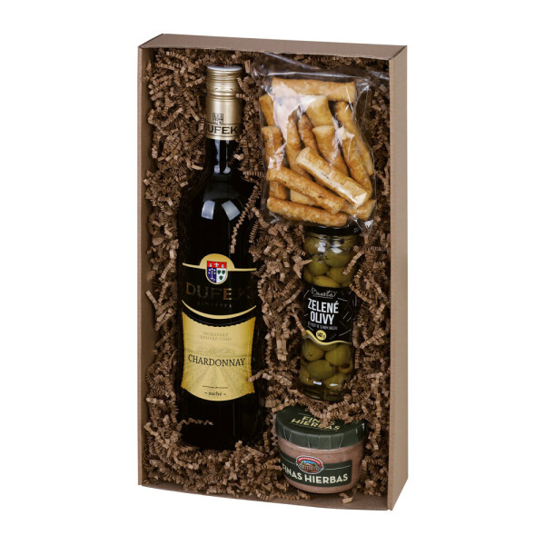 SALGADO. Gift set with Moravian wine