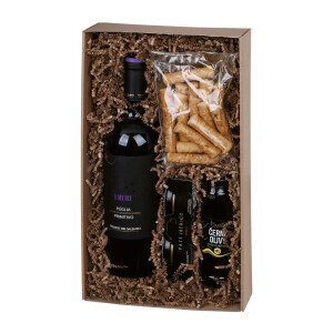 PRIMITIVO. Gift set with Primitivo wine - Reklamnepredmety