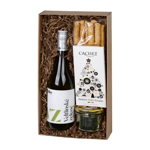 BIANCO. Gift set with Moravian wine